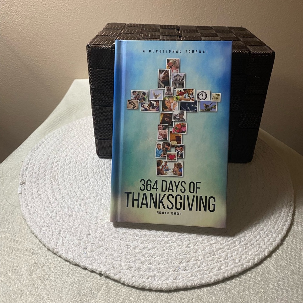 364 Days of Thanksgiving Devotional Journal, Hardcover Book, Inspirational
